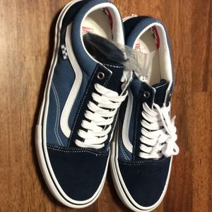 Vans blue sneakers